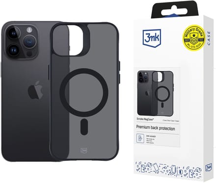 Hoesje voor Apple iPhone 14 Pro – 3mk Smoke MagCase
