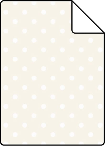 Proefstaal Origin Wallcoverings behang stippen zilver - 26,5 x 21 cm - 346817-S