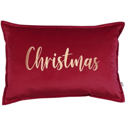 kerst kussensloop Malomi Kids Delux Carmin