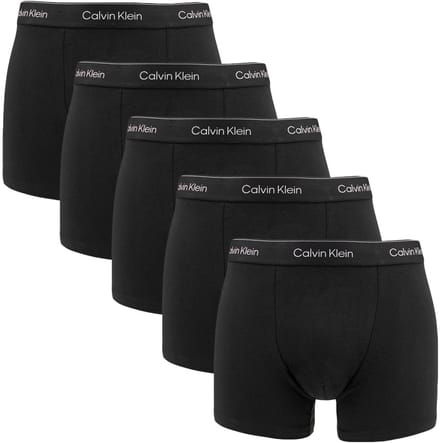 Calvin Klein Icon Cotton Stretch Trunk Boxershorts Heren (5-pack)