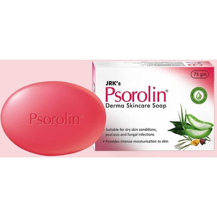 Psoroline : Psorolin 75 G, (Pakket van 3), Medicinale zeep white