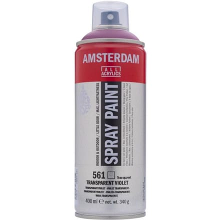 Spraypaint - 558 Transparant Violet - Amsterdam - 400 ml