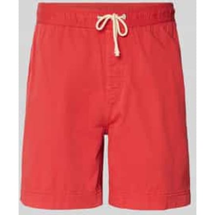 regular fit korte broek met elastische boord model 'SUNFADED'