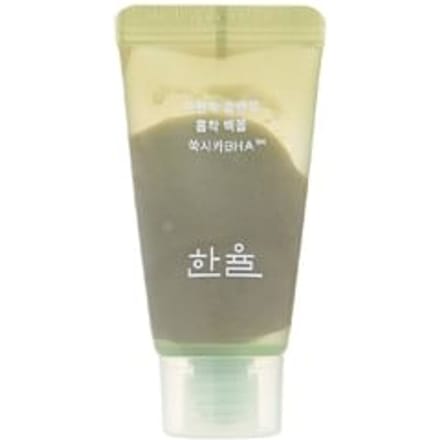 HANYUL - Pure Artemisia Deep Clarifying Mask To Foam Cleanser Mini 15ml