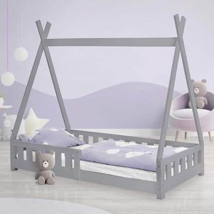 Zylo® Grondbed - Huisbed - Bed - Mintgroen - 148cm x 76cm x 141cm