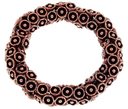 Behave - Elastische armband metaal - Boho stijl - Handgemaakt