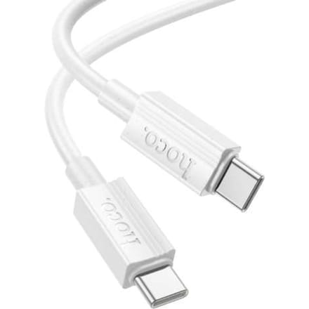 Hoco 60W USB-C naar USB-C Kabel Wit (1 meter)