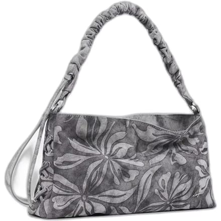 Desigual schoudertas Obsidian Leiria Mini Shoulder Bag Middle Gray grijs