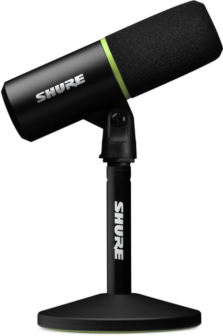 Shure MOTIV MV6 - USB Gaming Microphone - Black