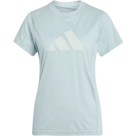Adidas Sportshirt Dames - We Logo Tee - MintGroen - Maat M