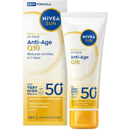 NIVEA Sun UV Face Anti Age Q10 Cream SPF50 50 ml