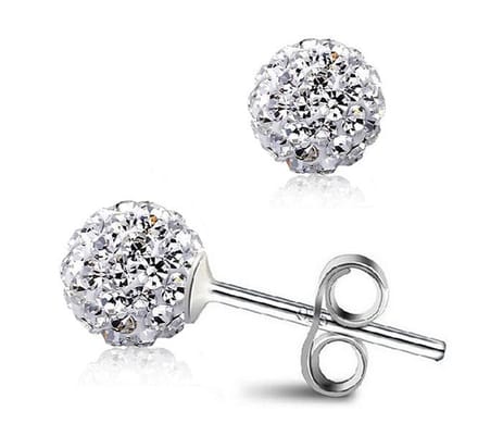 Montebello Oorbellen Lappula - 316L Staal - Shamballa - ∅6mm
