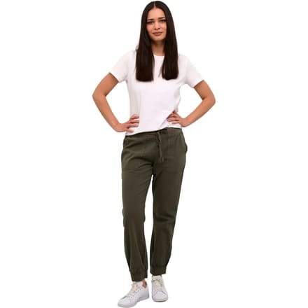 Pants Suiting Relaxed fit Grape Leaf green