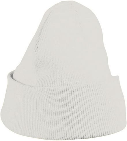 Myrtle Beach - Unisex Gebreide Muts (Wit)