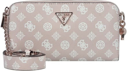 GUESS Schoudertas Eco Erica Status Crossbody Sand Logo Oud roze