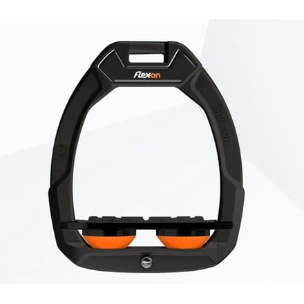 Veiligheidspads met Plat Grip Zwart/Zwart/Oranje Flex-On Safe-On