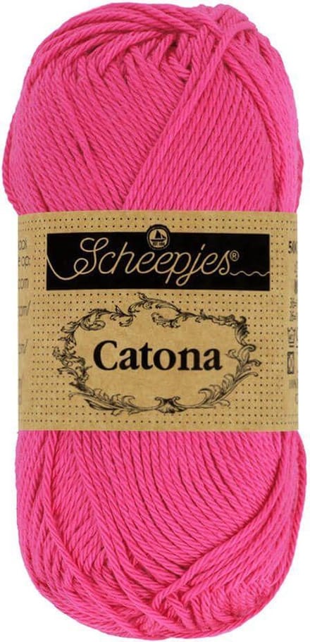 Scheepjes Catona 10gr - 114 Shocking Pink