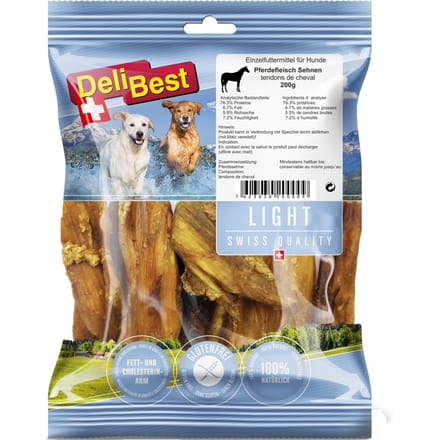 DeliBest Light Paardenpezen - Dubbelpak : 2 x 200 g