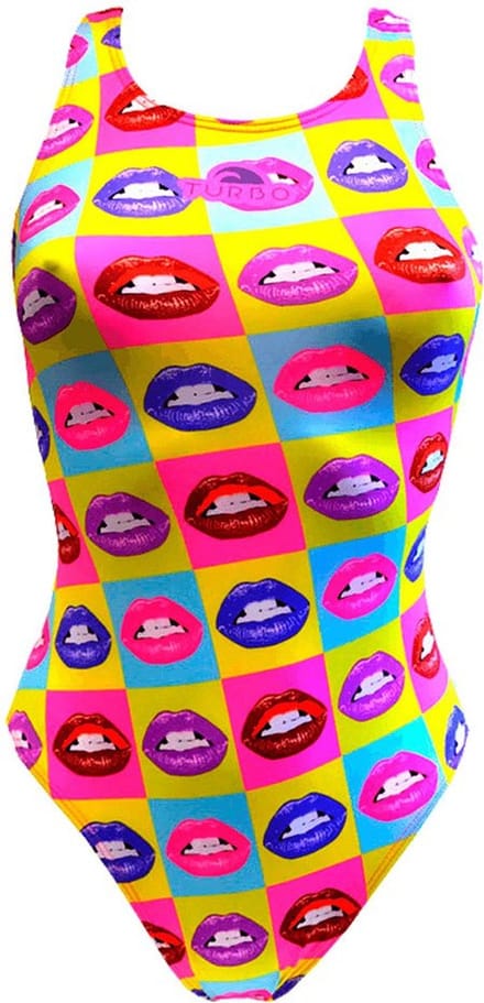 Turbo Lips Zwemkleding Roze 9-10 Years Meisje