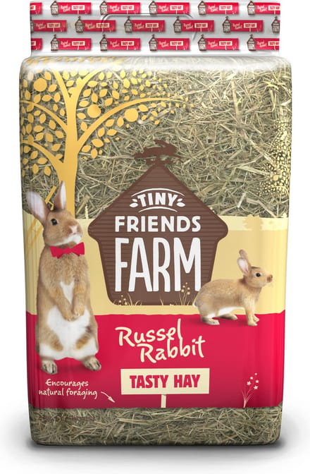 Tiny Friends Farm Russel Rabbit Tasty Hay - Ruwvoer - 2 kg