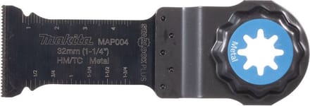 Makita B-66357 B-66357 Invalzaagblad TC, Hardmetaal 32 mm 1 stuk(s)