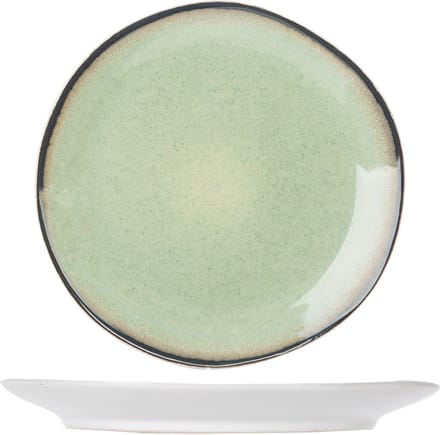 Cosy&Trendy Fez Plat Dinerbord - Ø28 cm - Groen