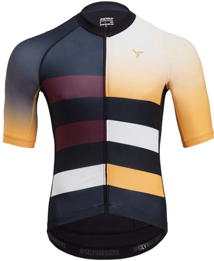 Silvini Mazzano Korte Mouw Wielertrui Veelkleurig 2XL Man