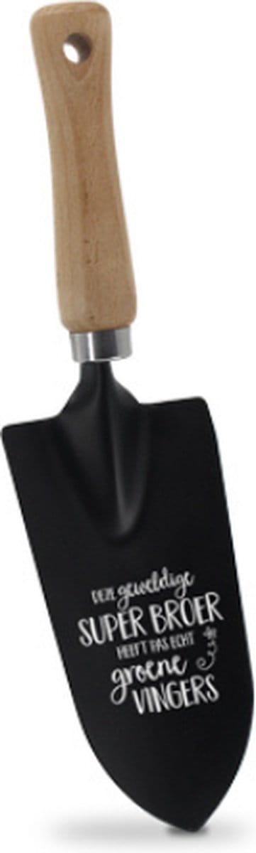 Tuinschep - Broer- schepje met tekst - cadeau idee broer - tuin