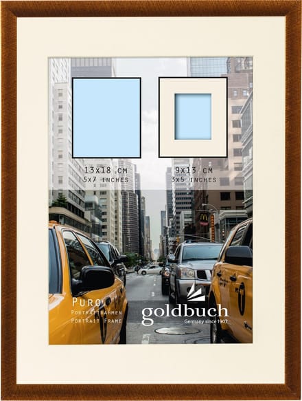 Goldbuch - Fotolijst Puro - Brons - 9x13 cm (13x18 cm)