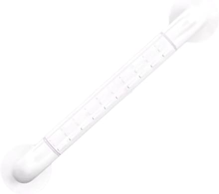 Badkamerhandgrepen - Veiligheidssteunen - Ondersteuning bij Mobiliteit - Antislip Structuur - 78 cm - Wit