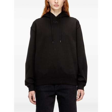 Diesel felpa f-normy vrouw zwart