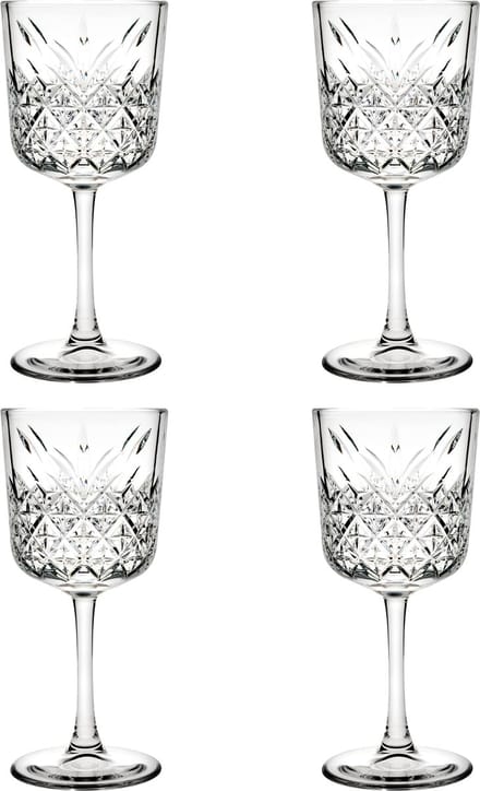Pasabahce Timeless Wijnglas - 330 cl - 4 stuks