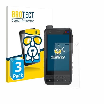 Screenprotector 3 Stuks voor Uniwa F400 Beschermglas transparant