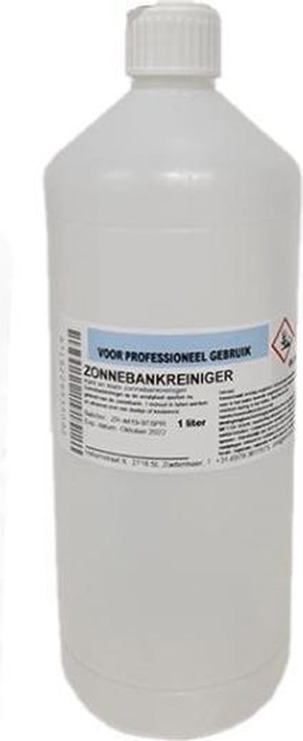 Zonnebankreiniger Zonder Alcohol - 1 liter - Met Dop