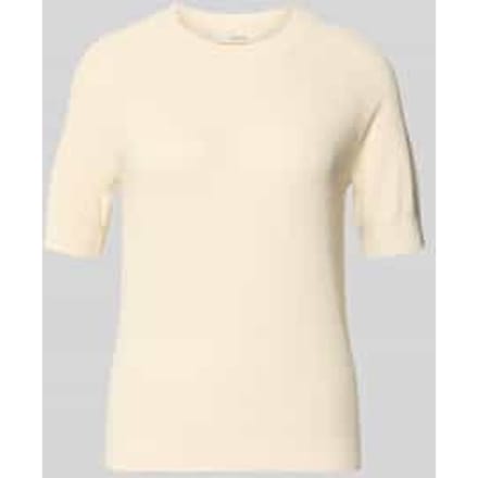 regular fit gebreide trui van viscose-katoenmix model 'ELINNA'