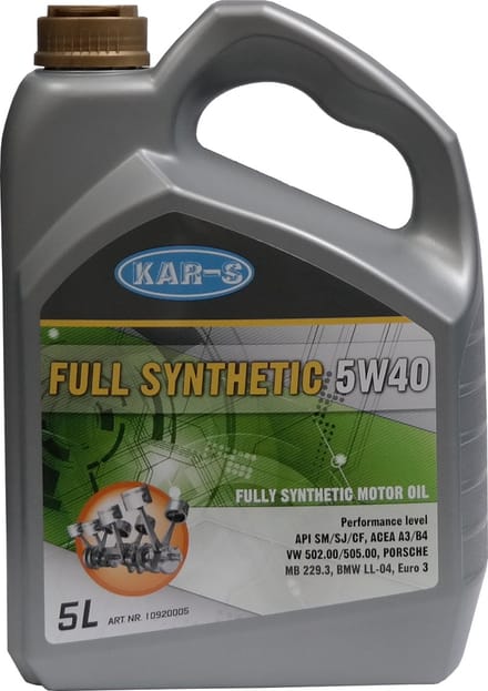KAR-S MOTOROLIE 5LT 5W40