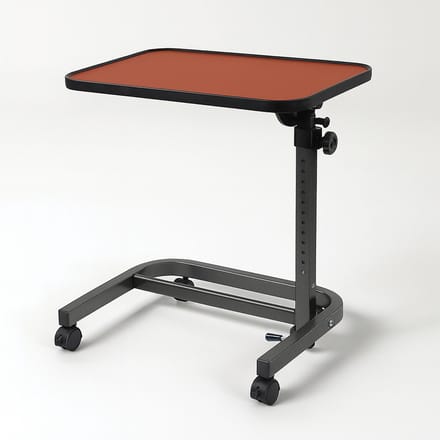 Aidapt bedtafel met wielen - 15 kg belastbaar - Bruin