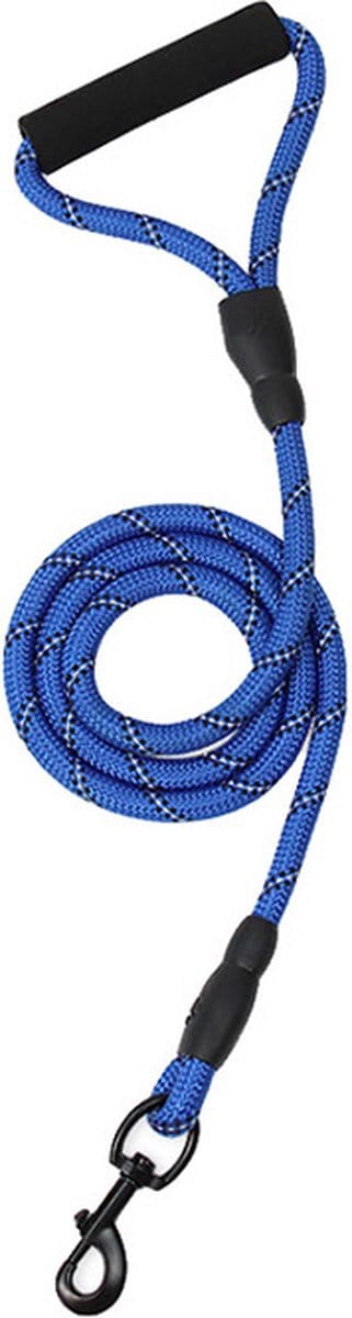 Hondenriem - Hond - Hondenlijn - Reflecterend - 150 cm - Blauw