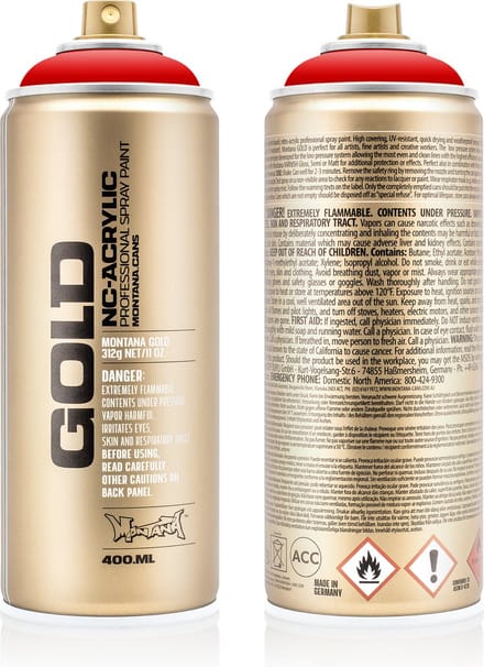 Montana GOLD G2095 Blood Orange spuitbus 400ml