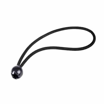 Expanderschlinge met Kogel 6mm x 18cm - Zwarte Planenspanner