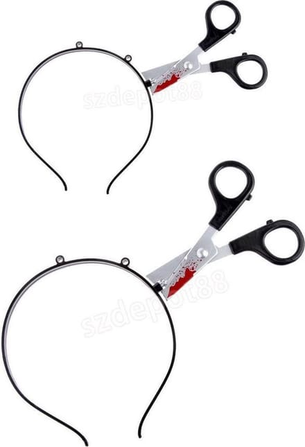 Diadeem met schaar