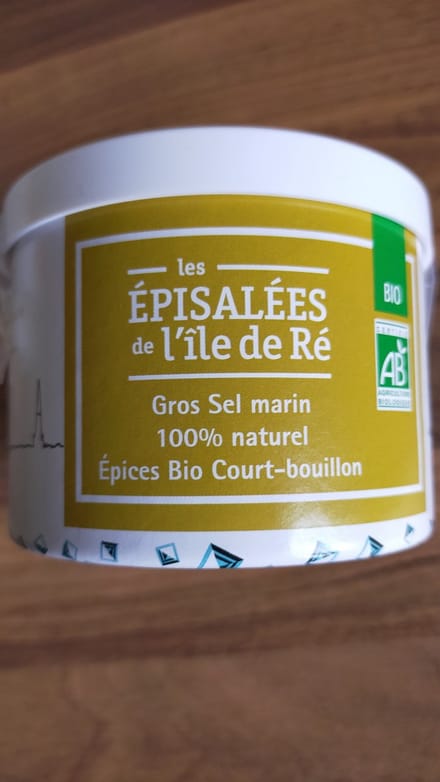 Grof zout met stoofpot kruiden 150g - Les Sauniers de l'Ile de Ré
