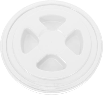 Plastic Emmerdeksel - Schroefdop Deksel - Opslag en Transport - Chemisch Bestendig - 31x31 cm - Wit
