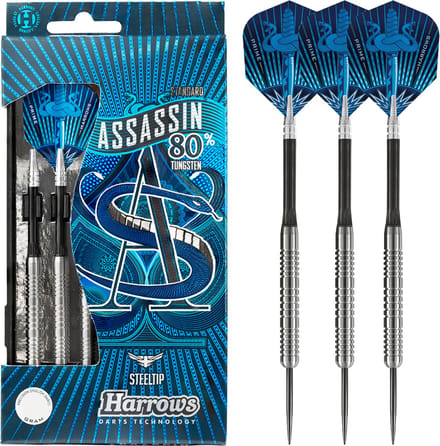 Harrows Assassin RG 80% 22 gram - Dartpijlen