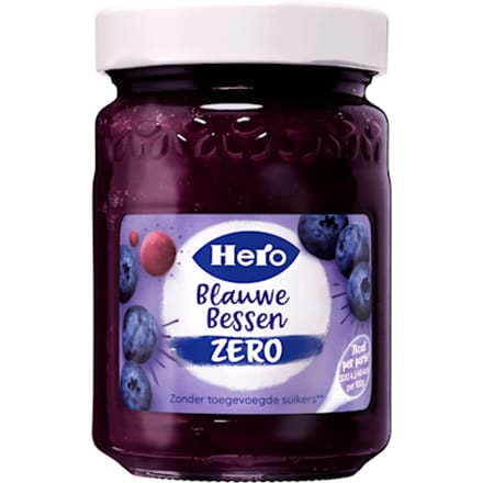 Jam Blauwe Bessen zero