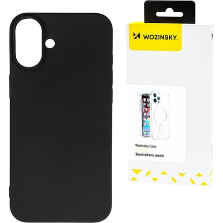 Wozinsky Silicone Case Flexible Silicone Case for Samsung Galaxy S25 Ultra - Black
