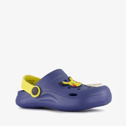 Pokémon kinder klompen blauw geel - Maat 27 - Clogs