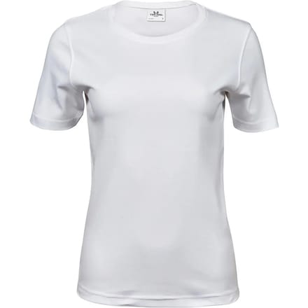 Tee Jays - Dames Interlock T-shirt - White maat L