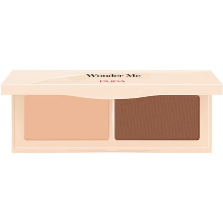 Wonder Me Natural Sculpt Contour Palette 002 Medium Dark 8 g – Contour Palette, Sculpting, For Medium To Dark Skin Tones, Medium Dark, Suitable For Daily Makeup Routine