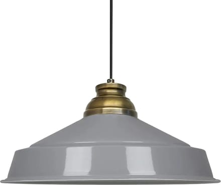 Bamyum Asletl Industriële Grijs Hanglamp Van Metaal